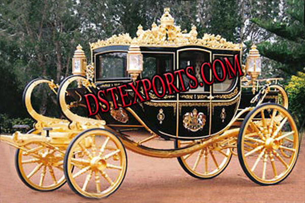Beautiful Gold Royal Carriages