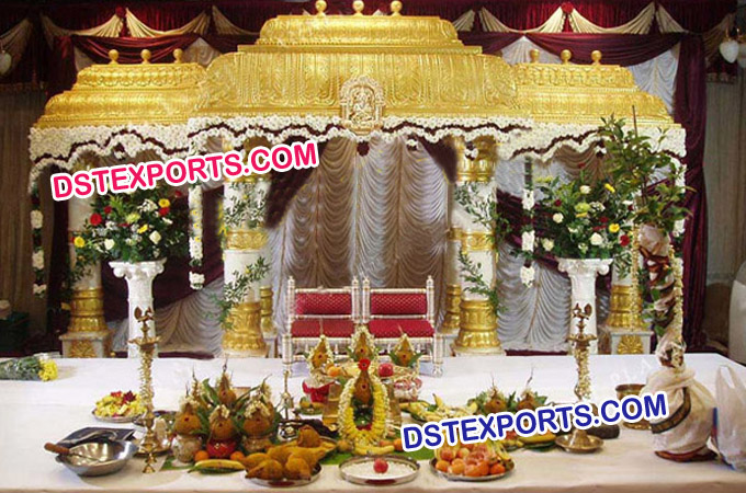 Wedding Golden Temple Manavarai Mandap