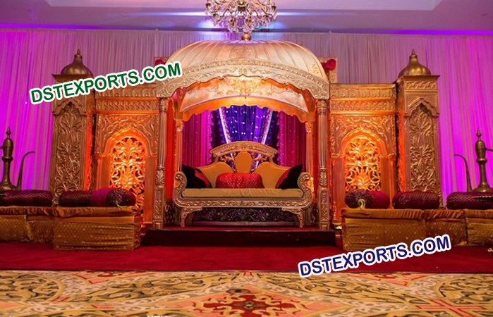 Indian Jodha Akbar Wedding Stage