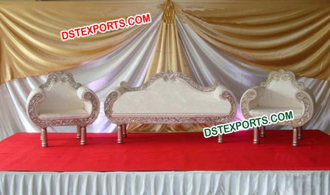 Wedding Silver Designer Furniture/Wedding Sofa Set