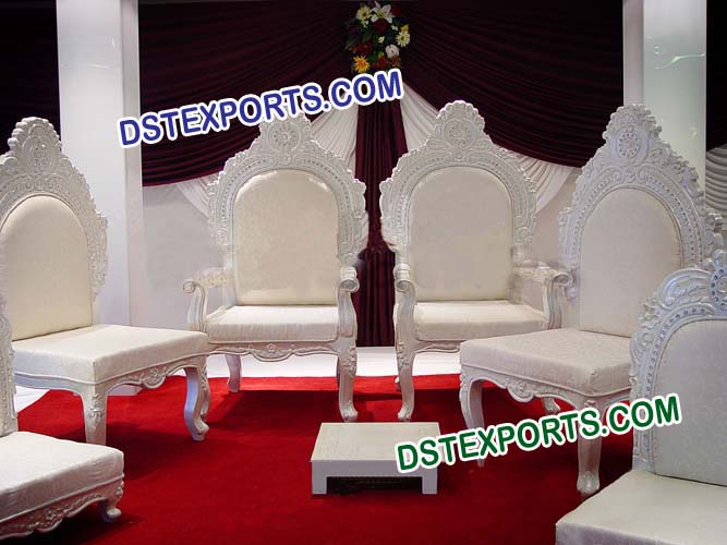 Indian Wedding Mandap Furniture Chairs Set
