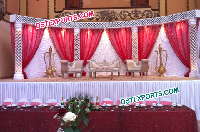 Exclusive Asian Wedding Stage Decoration