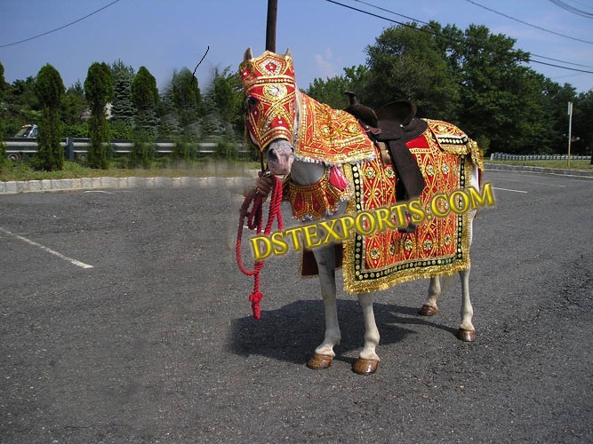 INDIAN WEDDING HORSE COSTUME SET