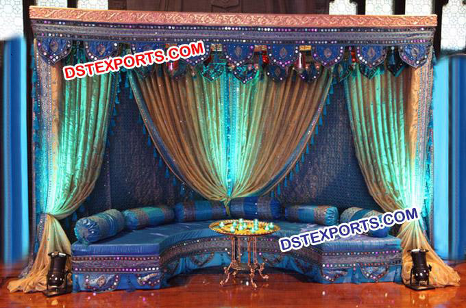 Wedding Designer Mehndi Stage Set