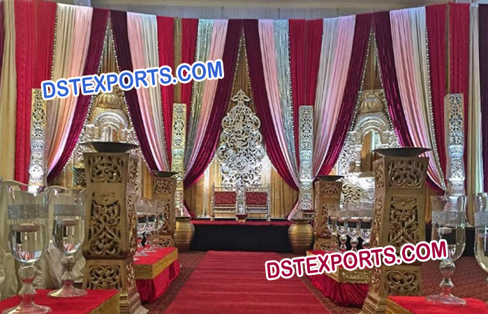 Rajasthani Jhrokha Wedding Stage