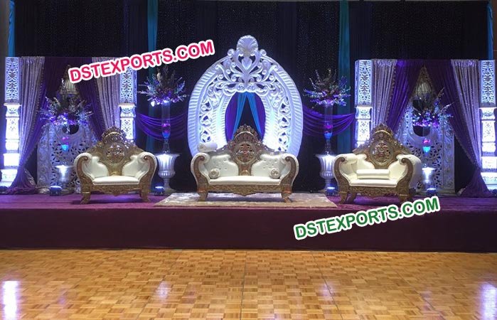 Indian Filmy Style Wedding Stage