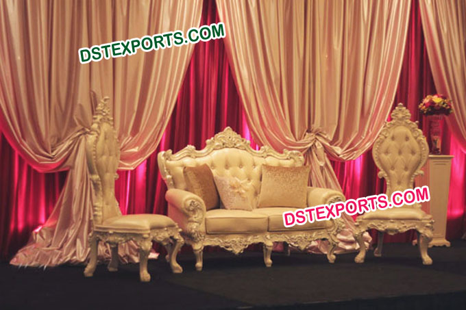 Royal Asian Wedding Sofa Set Wedding Stage