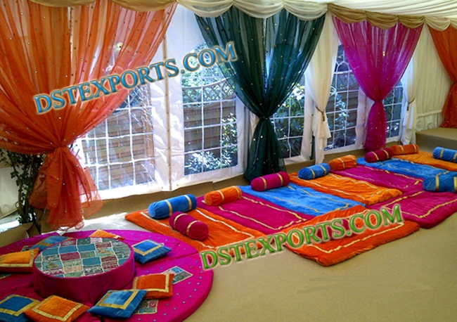 COLOURFULL SQUARE AND ROUND PILLOW COVERS