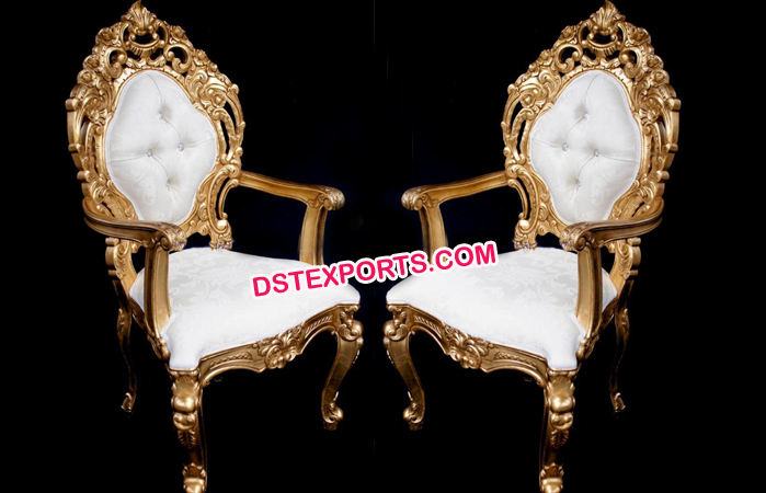Royal Bride & Groom Designer Chair