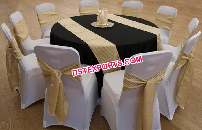 Indian Wedding Round Table Cloth