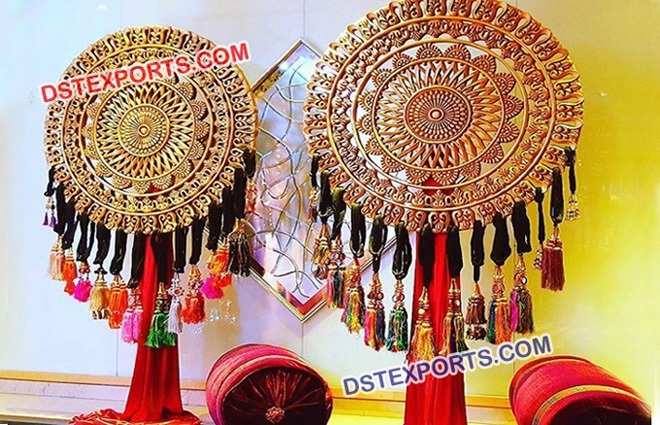 Indian Wedding Round Decoration Props
