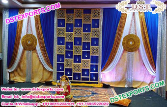 Amazing Wedding Stage Backdrop Curtains Decor