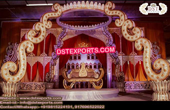Luxurious Srilankan Wedding Mandap/Stage