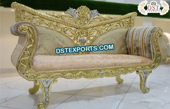 Asian Wedding Golden Diamond Couch
