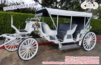 Touring Horse Drawn Limousine Carriage