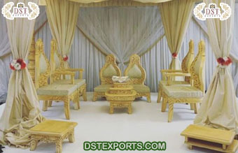 Indian Ceremonial Wedding Chairs for Mandap