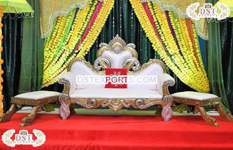 Luxury Indian Wedding Maharaja Love Seat