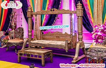 Prettiest Wedding Swing Seat Chairs Set