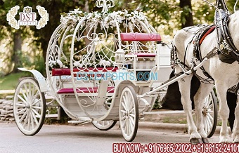 Cinderella Quinceanera Theme Horse Drawn Chariot