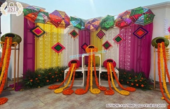Dazzling Haldi Theme Decoration Props For Hanging