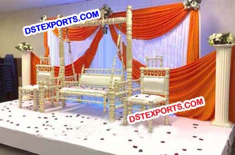 Indian Wedding Decorated Swing Set