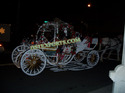 LIGHTED  WEDDING CINDERALA   HORSE CARRIAGES