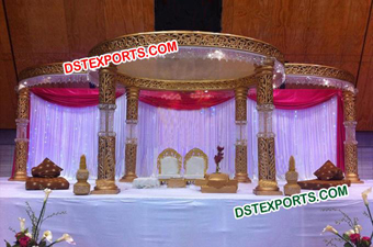 Bollywood Crystal Mandap For Wedding