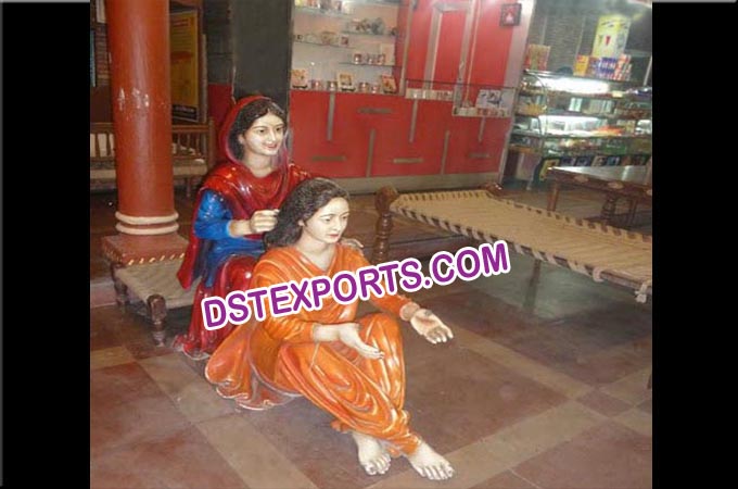 Traditional Punjabi Culture Statue Manufacturer