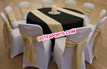 Indian Wedding Round Table Cloth