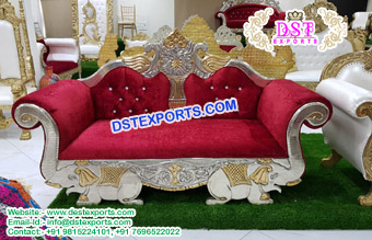 Royal Indian Wedding Elephant Sofa