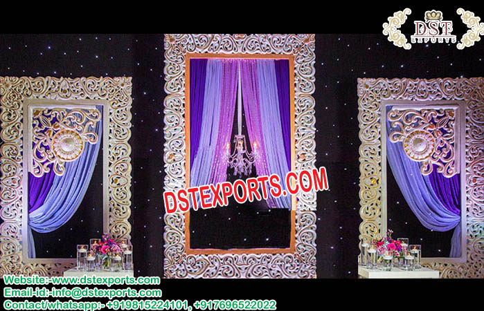 Arabian Wedding Stage Backdrop Panel