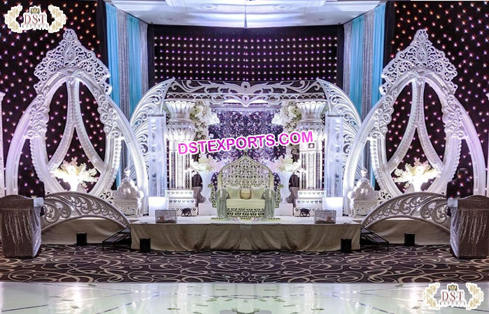 Luxury Indoor Wedding Stage Decoration