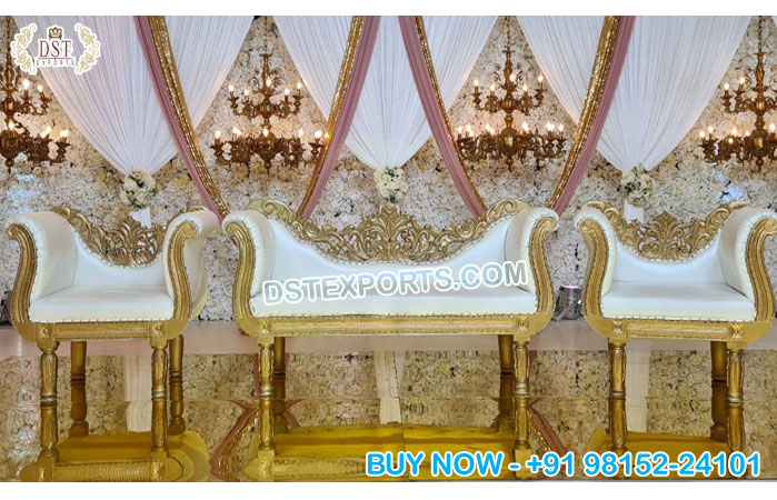 Walima Decor Bride Groom Seating Furniture