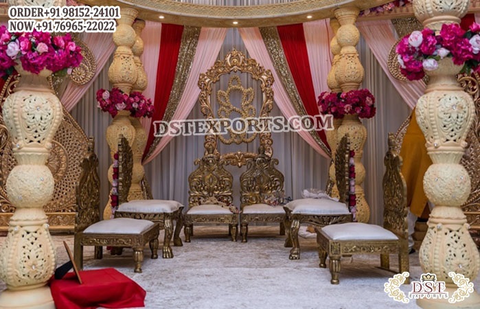 South Indian Wedding Mandap Chairs Designs