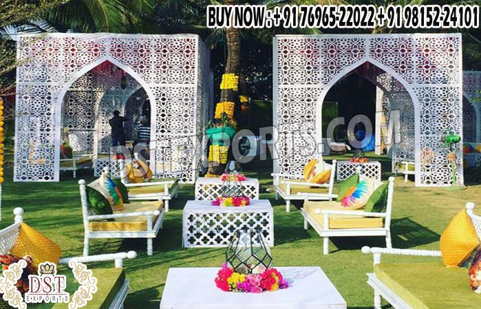 Most Stylish White Morocco Canopies with Seating A