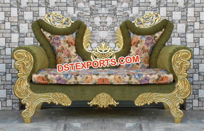 Exquisite Hand Carved French Wedding Settee