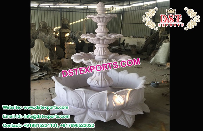 Fiber Fountian For Wedding Decorations