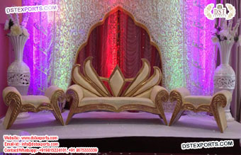 Best Wedding Bride Groom Seating Sofa Set