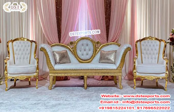 Royal Wedding Party Decor Sofa Set