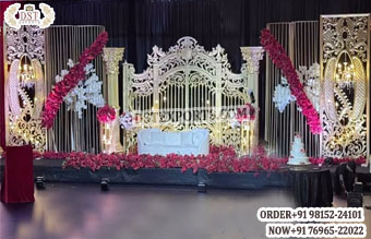 Luxury Roman Theme Wedding Stage Panels